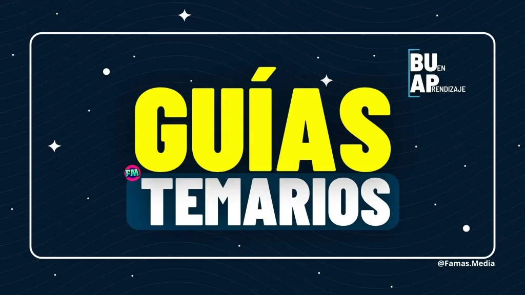 Guías BUAP 2024 y Temarios - Famas Media